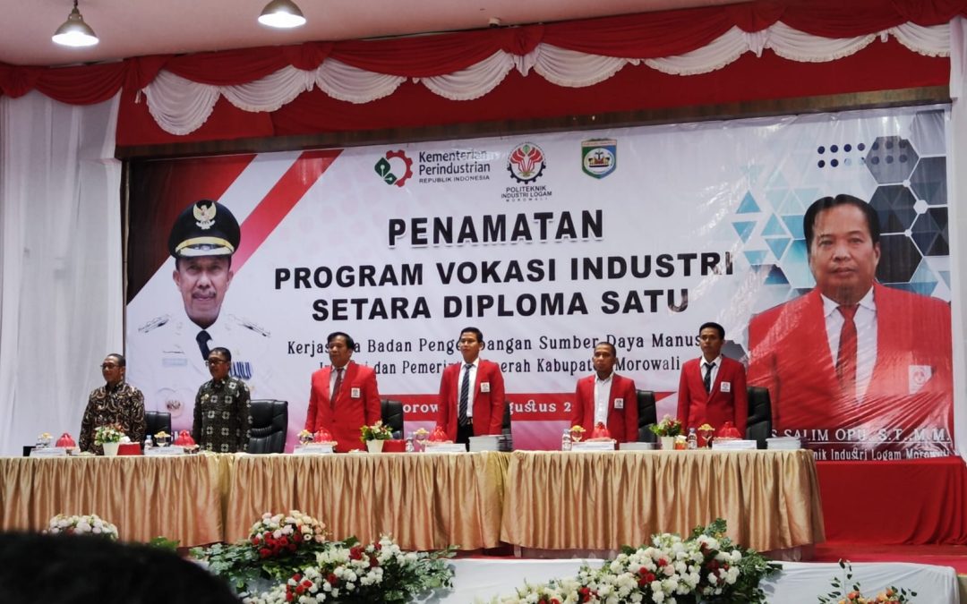 Penamatan Program Vokasi Industri Setara Diploma I Politeknik Industri Logam Morowali Tahun 2024